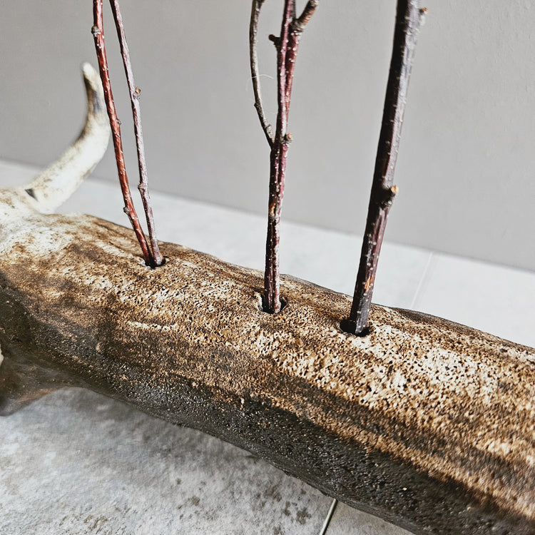 Animale / grès nero e smalti ossidati (Copia)