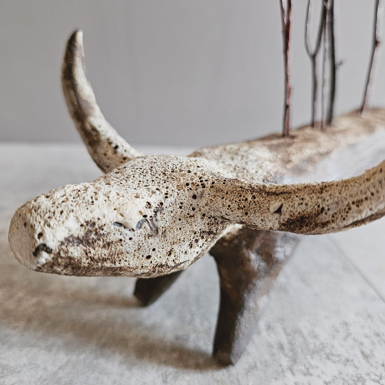 Animale / grès nero e smalti ossidati (Copia)