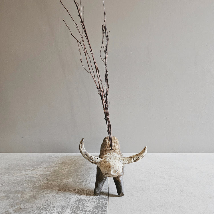 Animale / grès nero e smalti ossidati (Copia)