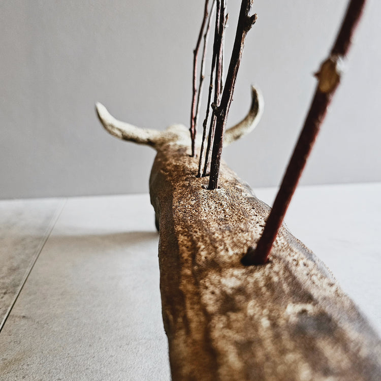 Animale / grès nero e smalti ossidati (Copia)