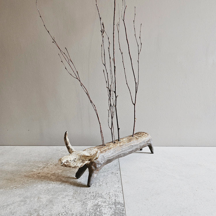 Animale / grès nero e smalti ossidati (Copia)